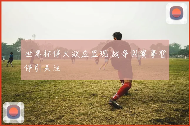世界杯停火效应显现 战争因赛事暂停引关注